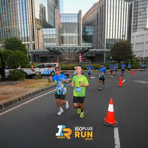 Race photo from ISOPLUS RUN 2026 - JAKARTA