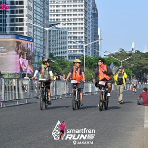 Race photo from SMARTFREN RUN 2026