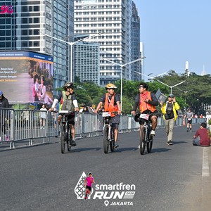 Race photo from SMARTFREN RUN 2026