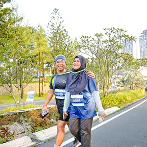 Race photo from BOGORUN 2026