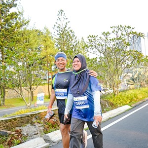 Race photo from BOGORUN 2026