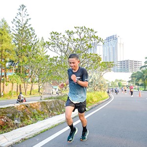 Race photo from BOGORUN 2026