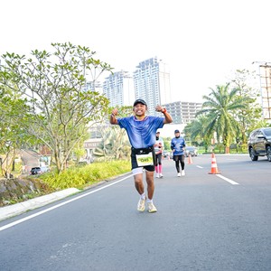 Race photo from BOGORUN 2026