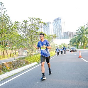 Race photo from BOGORUN 2026