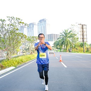 Race photo from BOGORUN 2026
