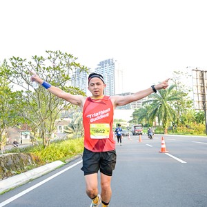 Race photo from BOGORUN 2026