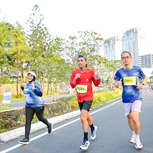 Race photo from BOGORUN 2026