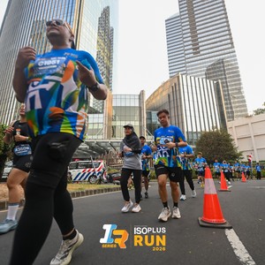 Race photo from ISOPLUS RUN 2026 - JAKARTA