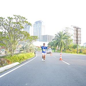 Race photo from BOGORUN 2026