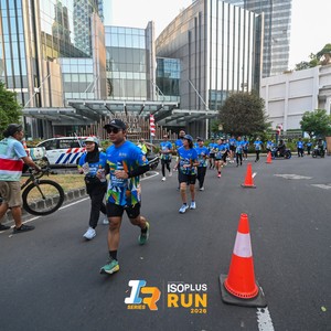Race photo from ISOPLUS RUN 2026 - JAKARTA