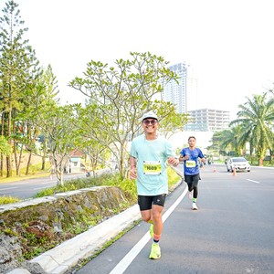 Race photo from BOGORUN 2026