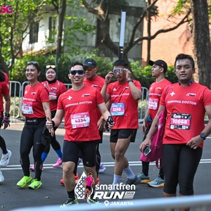 Race photo from SMARTFREN RUN 2026