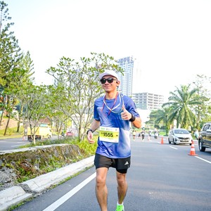 Race photo from BOGORUN 2026