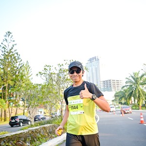 Race photo from BOGORUN 2026