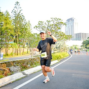 Race photo from BOGORUN 2026