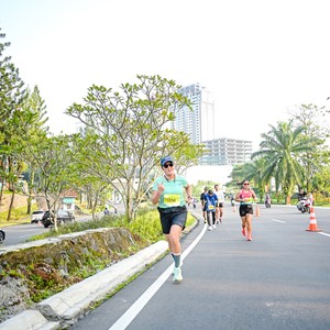 Race photo from BOGORUN 2026