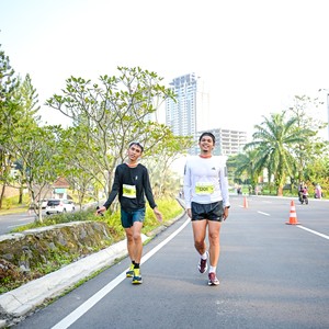 Race photo from BOGORUN 2026