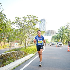 Race photo from BOGORUN 2026
