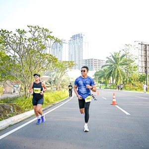 Race photo from BOGORUN 2026