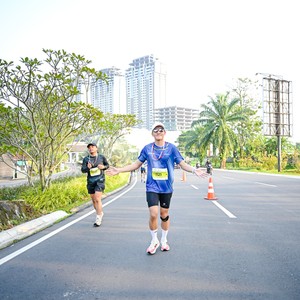 Race photo from BOGORUN 2026