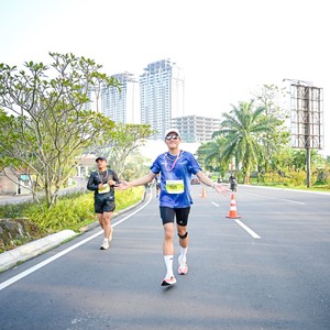 Race photo from BOGORUN 2026