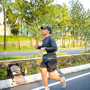 Race photo from BOGORUN 2026