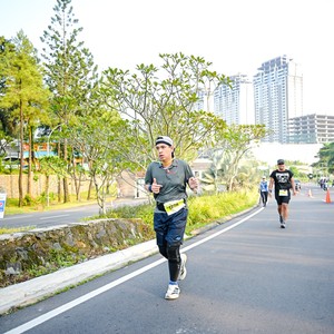 Race photo from BOGORUN 2026