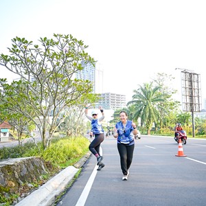 Race photo from BOGORUN 2026