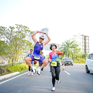 Race photo from BOGORUN 2026