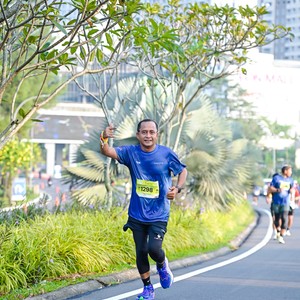 Race photo from BOGORUN 2026