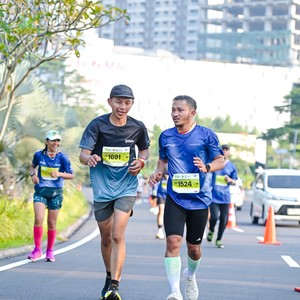 Race photo from BOGORUN 2026
