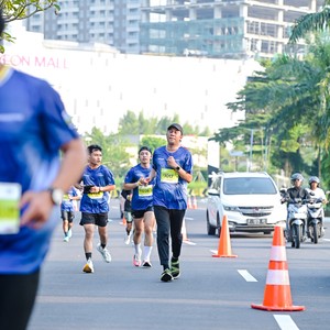 Race photo from BOGORUN 2026