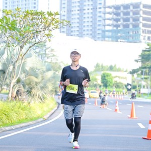 Race photo from BOGORUN 2026