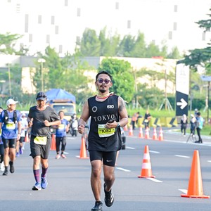 Race photo from BOGORUN 2026
