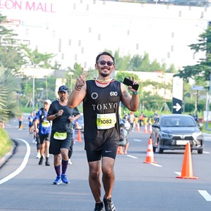 Race photo from BOGORUN 2026