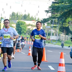Race photo from BOGORUN 2026