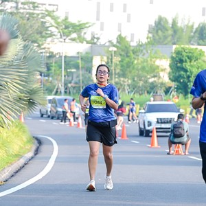 Race photo from BOGORUN 2026