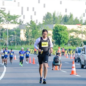Race photo from BOGORUN 2026