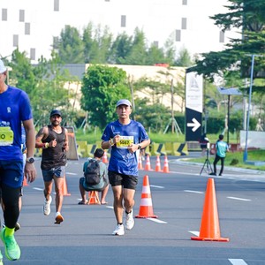 Race photo from BOGORUN 2026