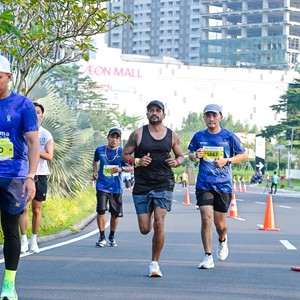 Race photo from BOGORUN 2026
