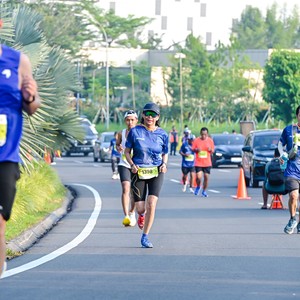 Race photo from BOGORUN 2026