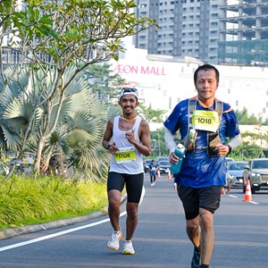 Race photo from BOGORUN 2026