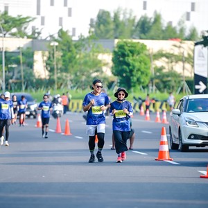 Race photo from BOGORUN 2026