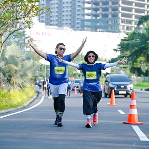 Race photo from BOGORUN 2026