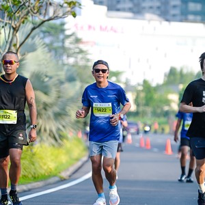 Race photo from BOGORUN 2026