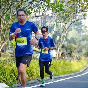 Race photo from BOGORUN 2026