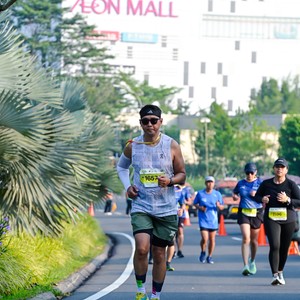Race photo from BOGORUN 2026
