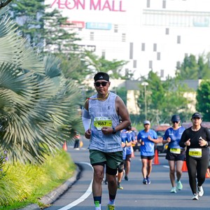 Race photo from BOGORUN 2026