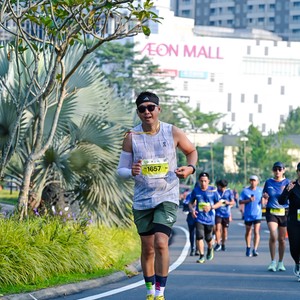 Race photo from BOGORUN 2026