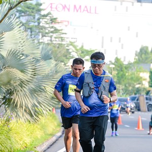 Race photo from BOGORUN 2026